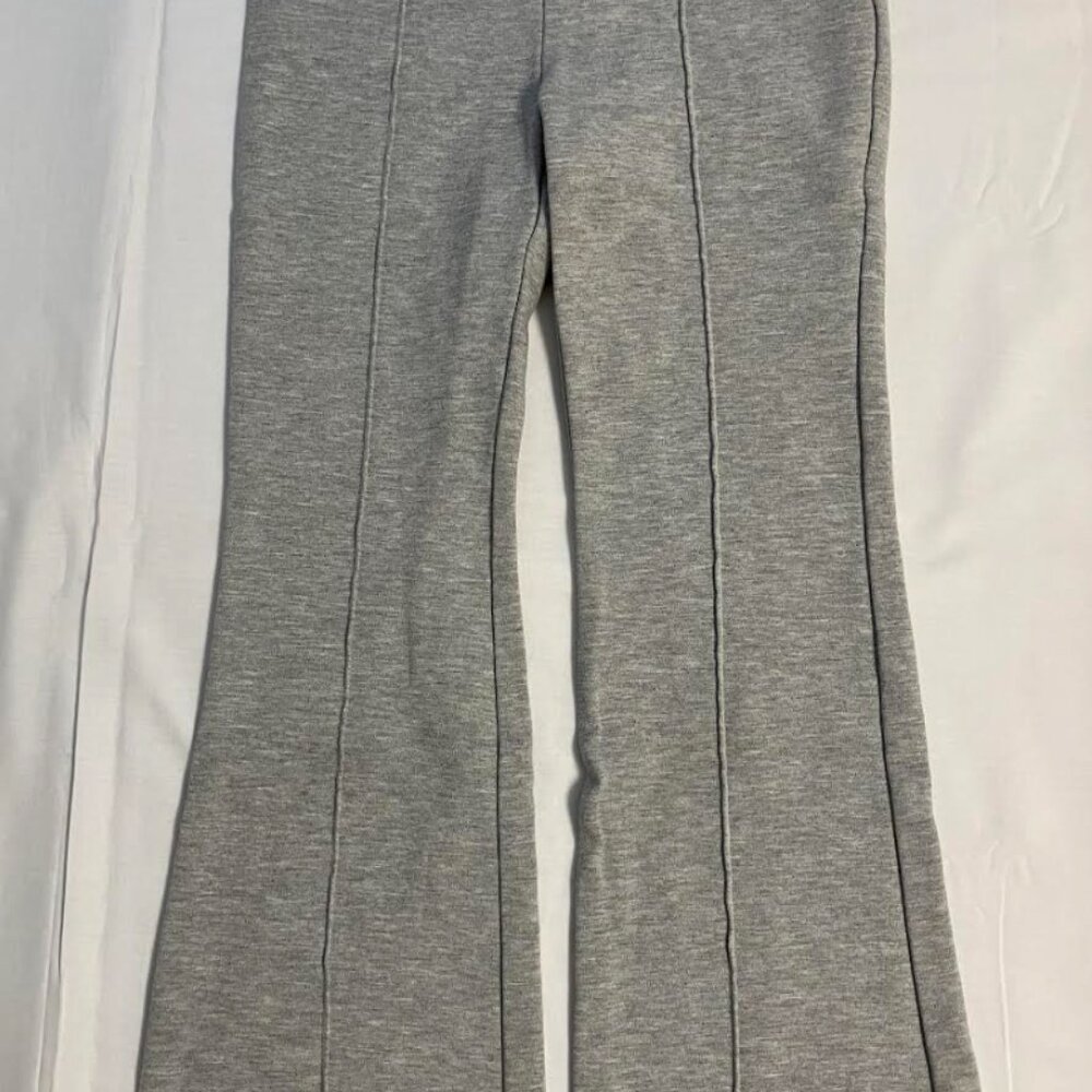 H&M Yoga Flare Light Gray Long Pants for Girls Size 8
